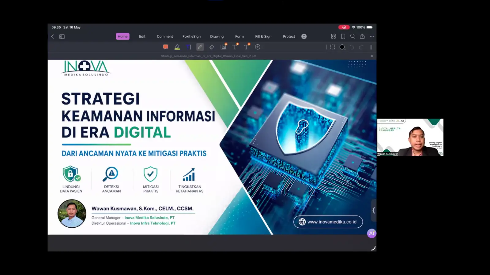 Ketika Ransomware Mengunci Rumah Sakit: Mengapa Keamanan Informasi Menjadi Penentu Keselamatan Pasien